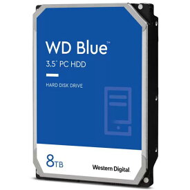 WESTERN DIGITAL WD Blue 内蔵HDD SATA6Gb/s 8TB 2年保証 WD80EAZZ 0718037-894157