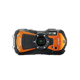 リコー デジタルカメラ WG-80オレンジ 152152 1台