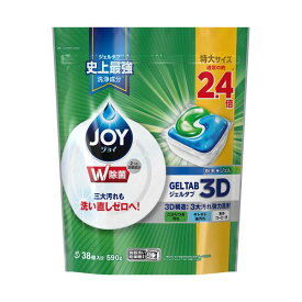 (まとめ）P＆G ジョイ ジェルタブ3D食洗機用洗剤 特大 1パック（38個）【×5セット】