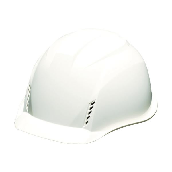 (まとめ）TRUSCO 遮熱ヘルメット 涼帽KP型 通気孔付 白 TD-HB-FV-KP-W 1個