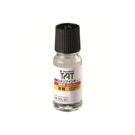 （まとめ）シヤチハタ タート溶剤 SOL-1-32 小瓶速乾性【×5セット】