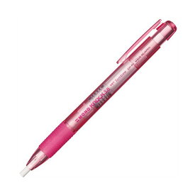 (まとめ) トンボ鉛筆 ホルダー消しゴムモノノック3.8 透明ピンク EH-KE80 1個 【×100セット】