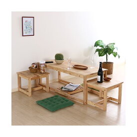 ネストテーブル/センターテーブル 【テーブル 大×1・テーブル 小×2】 木製 『Natural Signature』【代引不可】