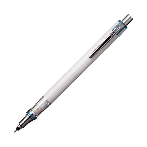 大人気! （まとめ）三菱鉛筆 クルトガアドバンス0.5 ホワイト M55591P.1