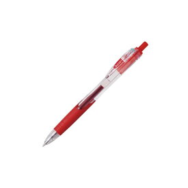 （まとめ） ゼブラ スラリボールペン 0.5mm 赤 【×50セット】