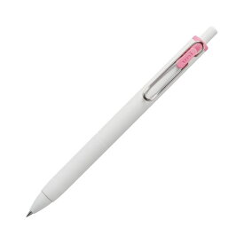 （まとめ）三菱鉛筆 ゲルインクボールペン ユニボール ワン 0.5mm ライトピンク （軸色：オフホワイト） UMNS05.51 1本 【×50セット】