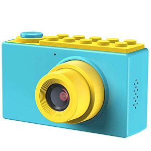BlueFire 子供用カメラ デジタルカメラ キッズカメラ トイカメラ フルHD 1080P高画質 800万画素 録画機能 2インチスクリーン 4倍ズーム トイカメラ 日本語適用 (ブルー)