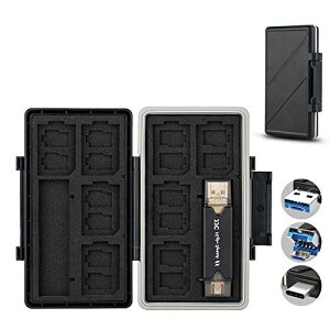 SD SDHC SDXC MSD[J[hP[X [P[X 8 SDJ[h 16 Micro SDJ[h 1 USB 3.0@\J[h[_[ ɑΉ ϏՌ ho 8SD+16MSD+1USB 3.0J[h[_[