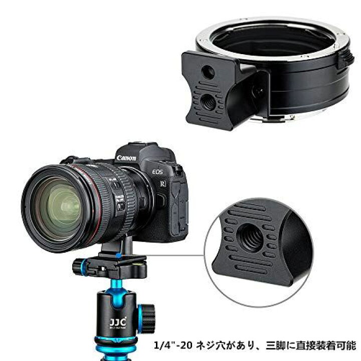 楽天市場】JJC EF-EOSR レンズマウントアダプター Canon EF/EF-S - RF 