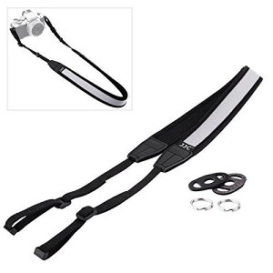 JJC �J���� �l�b�N �X�g���b�v Fujifilm X100V X-T4 X-T3 X-T30 X-Pro3 X-Pro2 Sony A6600 A6500 A6400 A6300 A6100 Canon G7X III II G5X II ��჌�t �~���[���X �J�����p �O���[