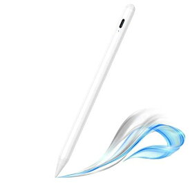 タッチペン iPad ペン JAMJAKE【2020年最新版】スタイラスペン 極細 高感度 iPad pencil 傾き感知/磁気吸着/誤作動防止機能対応 軽量 耐摩 2018年以降iPad/iPad Pro/iPad air/iPad mini対応 白い