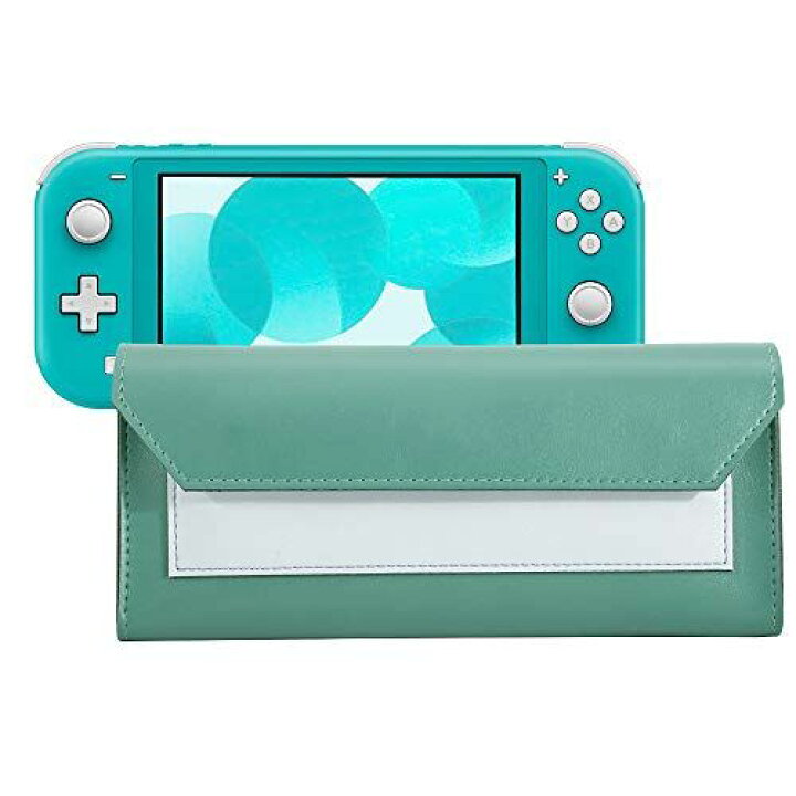 楽天市場 Switch Lite ケース Timovo スイッチライト ケース Nintendo Switch Lite 収納ポーチ 革製 保護バッグ 高品質 防塵 耐衝撃 6枚ゲームカード収納 磁気バックル開け閉め仕様 持ち運び便利 オシャレ 可愛い Green Blue T M Bストア