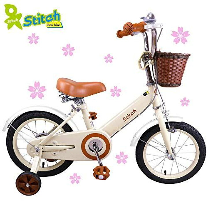 楽天市場】STITCH 子供用自転車 2 3 4 5歳 14インチ 補助輪付き 幼児用 
