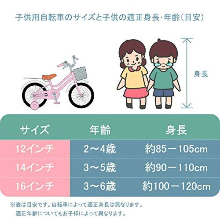 楽天市場】STITCH 子供用自転車 2 3 4 5歳 14インチ 補助輪付き 幼児用 
