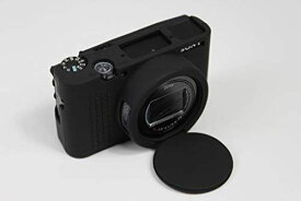 対応 SONY ソニー PEN RX100M7 RX100 VII カメラカバー シリコンケース シリコンカバー カメラケース 撮影ケース ライナーケース カメラホルダー、Koowl製作、外観が上品で、超薄型、品質に優れており、耐震・耐衝撃・耐磨耗性が高い(ブラック)