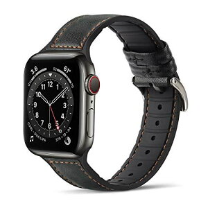 Tasikar Rp`u Apple Watch oh 40mm 38mmARp`uiWatchʗpxg Apple Watch SE Series 6/5/4/3/2/1ɑΉ U[VŘ^Xgbv (38mm 40mmAubN)