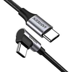 UGREEN L USB CP[u PDΉ 60W/3A }[d fh~ AhCh X}z 2018 iPad Pro Macbook Pro Dell XPS Lenovo Yoga Galaxy S9 S8 Plus ̑USB-C@Ή 1m