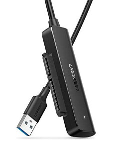 UGREEN SATA USBϊA_v^[ 2.5C` SSD HDDp UASPΉ ] SATA3 USB 3.0 ϊA_v^ PS4 TV [^[ Windows/Mac OS Ή