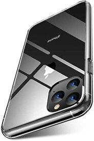 iphone 11 Pro ケースカバー iphone 11 Pro 5.8 ケース 対応 耐衝撃 衝撃 吸収 指紋防止 TPU クリア 薄型 軽量 リキッド・クリスタル (クリスタル・クリア)