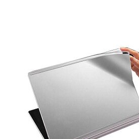 Surface Book 2（13.5インチ） 背面保護フィルム 本体保護フィルム 後のシェル保護フィルム マイクロソフト サーフェス/サーフェス ブック2 マイクロソフト タブレットPC ケースアクセサリー カバー ステッカー (シルバー)