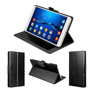 wisers Huawei MediaPad M3 BTV_DL09A BTV_DL09B BTV_W09 8.4�C���` �^�u���b�g ��p �t�����g�X�^���h �^�C�v �P�[�X �J�o�[ �u���b�N