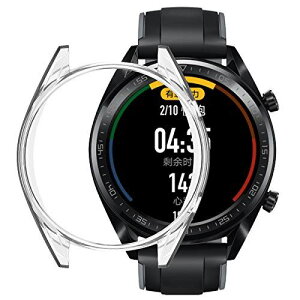 HUAWEI Watch GT 46mm / Watch GT2 46mm P[XyELMKzSʕی ϏՌ _炩 TPU EIb`یP[X^Jo[ HUAWEI Watch GT 46mm / Watch GT 2 46mm ΉiNAj HUAWEI Watch GT2 46mm