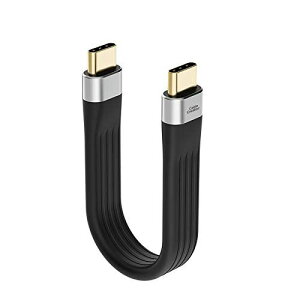 CableCreation ZUSB C to USB C 3.1 Gen 2P[uCd͓] 60W 3A[dP[u 4KrfIo͕t10Gbps f[^]CMacBook ProC Galaxy S20C SSDC iPad ProɓKpC 0.12M/ubN