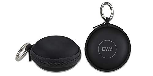 EWA A106/A109mini用トラベルケース（EVA/衝撃保護/Bluetoothスピーカー保護ケース）（ブラック) | T.M.Bストア