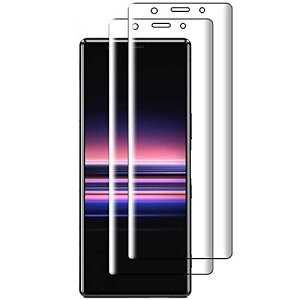 Xperia 5 �K���X�t�C���� Sony �G�N�X�y���A5 / au SOV41 / docomo SO-01M �t�C�����y2���Z�b�z ���{���Ɏq�� �����K���X �t�� �ی�t�B���� �\��t���ȒP �d�x9H �h�w�� ���ߗ�98.5% Xperia5�p
