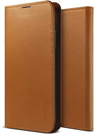 【VRS】 Galaxy Note 10 Plus ケース 手帳型 本革 ベルト/マグネット フラップ なし ハンドメイド レザー 手帳 カバー カード 収納 付 スマホケース [ Samsung Galaxy Note10 Plus ギャラクシーノート10プラス 対応 ] Genuine Leather Diary ブラウン