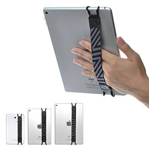 TFY タブレット PC用安全ハンドストラップ - compatible with i Pad (i Pad Mini 4 / i Pad Mini & Mini 2 & Mini 3 / i Pad Air/i Pad Air 2 / i Pad Pro 9.7") - Tablet Pcs - Nexus 7 / Nexus 10 (ブラック)