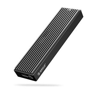 ORICO M.2 SSDP[X USB-C to NVMe M-Key/B&M KeyiNvmê݁jɑΉ USB 3.1 Gen2 10Gbps OtP[X ABS+A~ގ UASPT|[g2230/2242/2260/2280 SSDΉ M.2 SSD ϊA_v^ GN[W P[X  M2PV-BK