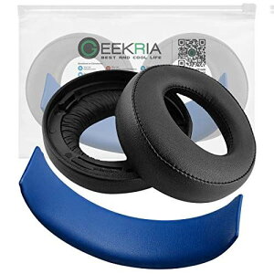 Geekria �C���[�p�b�h + �w�b�h�o���h Sony PS4 PS3 PSVITA Wireless Bluetooth Gold (cuhj-15001) �w�b�h�Z�b�g �Q�[�~���O�w�b�h�Z�b�g �� �Ή� ���� �p �w�b�h�z���p�b�h �C���[�p�b�h �C���[�N�b�V���� �Z�b