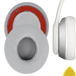 Geekria �C���[�p�b�h Solo2, Solo 2.0 On-Ear �w�b�h�z���p�b�h �C���[�N�b�V���� (�O���[) Grey