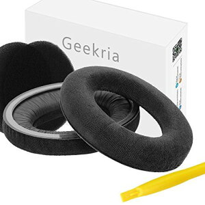 Geekria �C���[�p�b�h Sennheiser GAME ONE, PC 360, PC 363D, PC 373D, Gaming Headset ���Ή������p �w�b�h�z���p�b�h �C���[�N�b�V���� Dense velvet