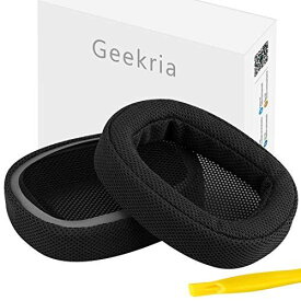 Geekria イヤーパッド Logitech ロジクール G433 G233 G PRO 等対応交換用 ヘッドホンパッド イヤークッション