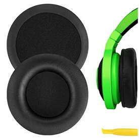 Geekria イヤーパッド Razer Kraken 等交換用 ヘッドホンパッド Kraken (Protein leather)