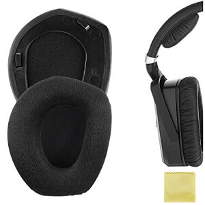 Geekria �C���[�p�b�h Sennheiser RS195 HDR195 RS185 HDR185 HDR175 RS175 HDR165 RS165 ���� �p �w�b�h�z���p�b�h �C���[�N�b�V���� �����p (�u���b�N �x���x�b�g)