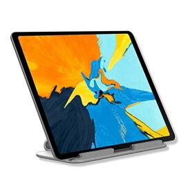 LOE 美しい タブレット スタンド (7-13インチ用) iPad Pro 11 / 12.9, Surface Pro 4, Xperia Z4 対応 (TP-7D) シルバー タブレット用