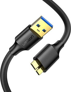 UGREEN USB P[u Micro B - USB 3.0 A f[^P[u usb }CN }[dP[u Galaxy S5 Note 3 Note Pro 12.2 |[^uHDD/SSD OtBDhCu ɑΉ 1M