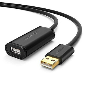 UGREEN USBP[u 5M s[^[P[u USB2.0  ANeBu ] M ^COȂ 񂵗ǂ USB Extension Cable AIX-AX