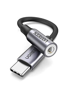 UGREEN 3.5mmCzϊP[u USB C to 3.5MM 4ɃCz[qϊA_v^ wbhtHWbNϋv nC] DAC ()