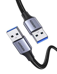 UGREEN USB 3.0 A to A P[u USB to USBP[u IX-IXiC҂ 5Gbpsf[^` v^AfAJȂǂƌ݊ (0.5m)