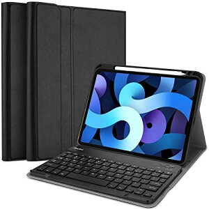 ProCase iPad Air 4 L[{[htP[X 10.9" [Apple Pencil 2 CX[dΉ] y X}[gJo[ CE CXL[{[h Ή@FiPad Air 4 10.9" 2020 ?ubN