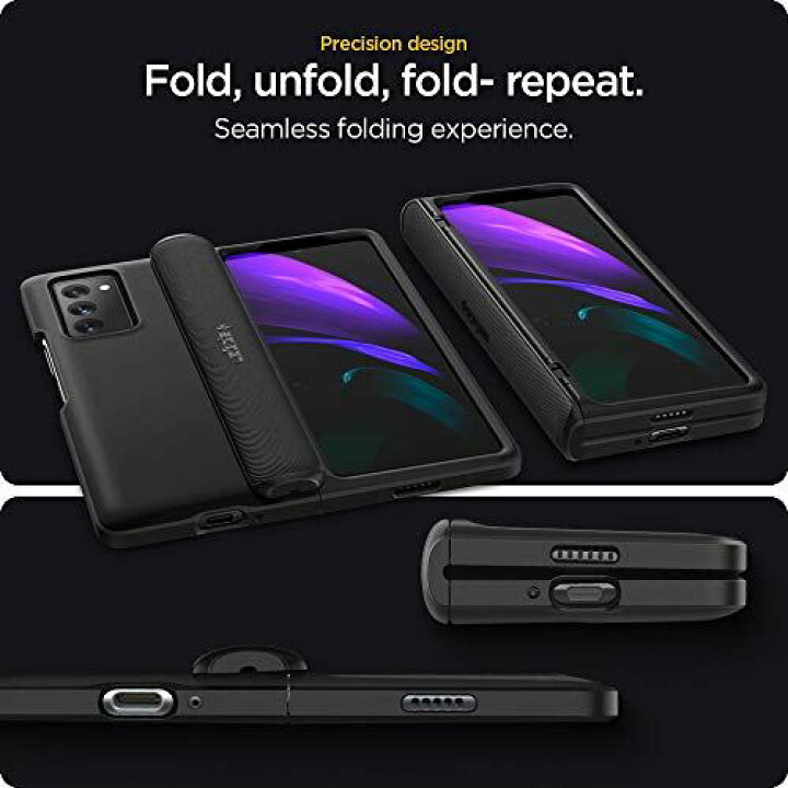 楽天市場】【Spigen】 Galaxy Z Fold2 ケース カバー ギャラクシー フォールド2 ケース 衝撃吸収 米軍MIL規格取得 耐衝撃 スリム・アーマー Pro ACS02119 (ブラック) : T.M.Bストア 楽天市場】【Spigen】 Galaxy Z Fold2 ケース カバー ギャラクシー フォールド2 ケース 衝撃吸収 米軍MIL規格取得 耐衝撃 スリム・アーマー Pro ACS02119 (ブラック) : T.M.Bストア