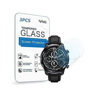 (3������) Frgnie for TicWatch Pro3 �X�N���[���ی�t�B����, 9H ���� �K���X �ی�t�B���� �Ή� TicWatch Pro 3 Smartwatch �X�}�[�g�r���v