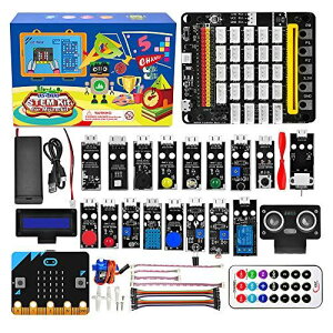 OSOYOO BBC micro:bit(�}�C�N���r�b�g) ���S�Ҍ��� �v���O�����ESTEM�w�K �r�W���A���v���O���~���O �L�b�g(��t��)