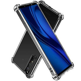 Hy+ Xperia 1 II 耐衝撃 ケース SO-51A SOG01 カバー ストラップホール 米軍MIL規格 クリア 衝撃吸収ポケット内蔵 TPU ケース 透明クリア