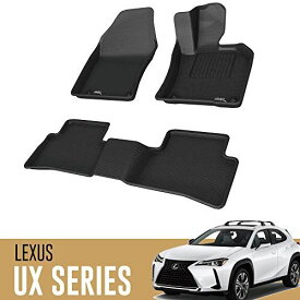 3D MAXpider LEXUS UX 2019-2021 専用 フロアマット 立体構造 防水 無臭 保護 取付簡単 ZA10系 車用 レクサス カーマット フロント リア セット