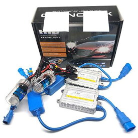 瞬間起動 DC12V 車用 防水 AC交流 瞬間点灯バラスト 55W HIDキット フォグランプ/ヘッドライト対応 (10000K, H3C)